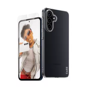 PanzerGlass CARE 2-in-1 komplekts Samsung Galaxy A35 5G — ekrāna aizsargs un aizsargapvalks