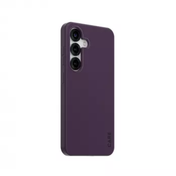 PanzerGlass CARE by moderns vāciņš vāciņš plūmju purpura krāsā Samsung Galaxy S25 caurspīdīgs