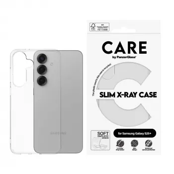 PanzerGlass vāciņš Samsung Galaxy S25+, caurspīdīgs, X-Ray Soft