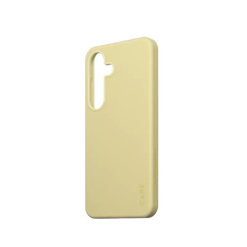 PanzerGlass CARE™ by ® Case Chardonnay ar Qi saderību Samsung Galaxy S25