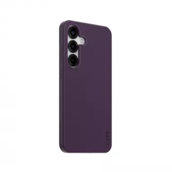 PanzerGlass CARE™ by ® Case Plum violeta vāciņš ar Qi saderību Samsung Galaxy S25+