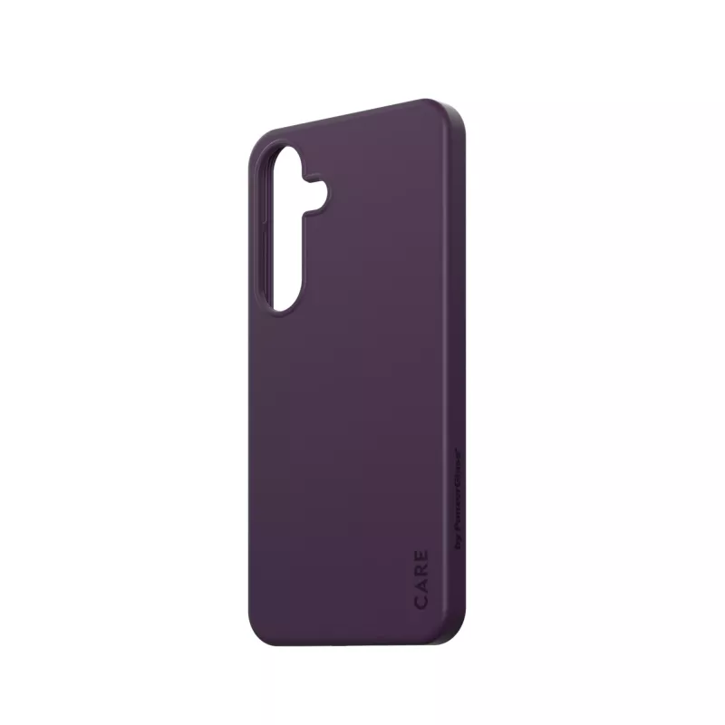 PanzerGlass CARE™ by ® Case Plum violeta vāciņš ar Qi saderību Samsung Galaxy S25+