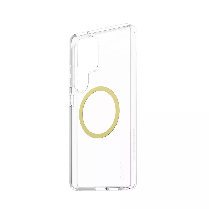 PanzerGlass CARE™ by ® Urban Combat Case Caurspīdīgs ar Chardonnay Qi saderīgs Samsung Galaxy S25 Ultra
