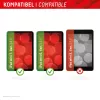 Displex ekrāna aizsargs (9H) Apple iPad mini 8,3'' (6. paaudze/7. paaudze 2024), EASY-ON® Eco montāžas rāmis, izturīgs pret skrāpējumiem