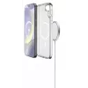 Cellularline Gloss Mag - Galaxy S25 Magnetic case for charging and attaching to the MagSafe charger