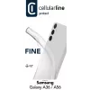 Apvalks Cellularline FINECGALA36T Samsung Galaxy A36/A56 Caurspīdīgs