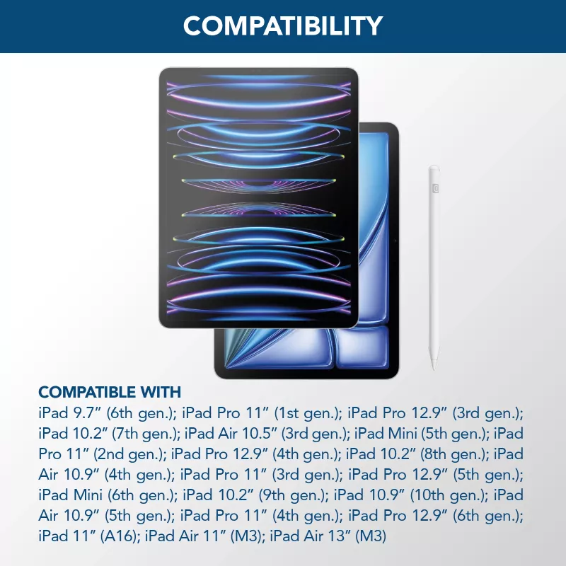 Irbulis Cellularline STYLUSPEN2IPAD pelēks 80 g planšetdatoram Apple