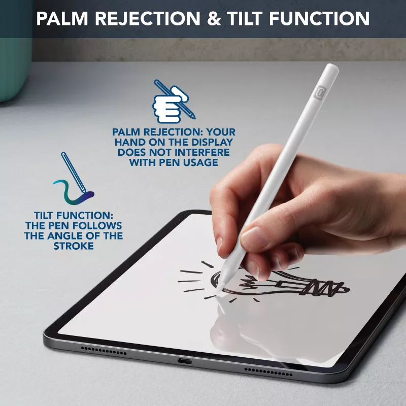 Irbulis Cellularline STYLUSPEN2IPAD pelēks 80 g planšetdatoram Apple