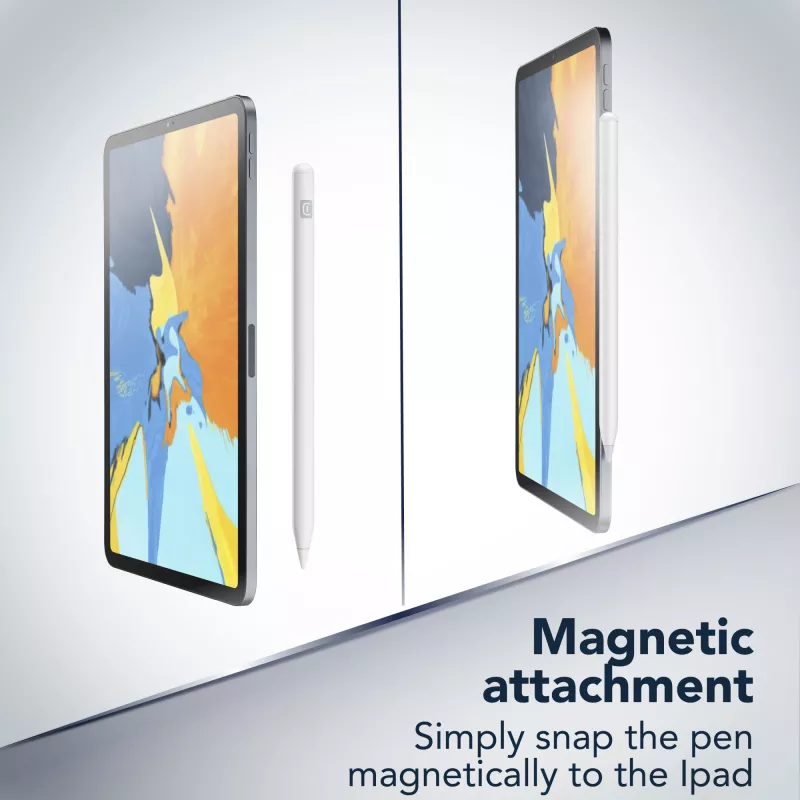 Irbulis Cellularline STYLUSPEN2IPAD pelēks 80 g planšetdatoram Apple