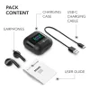 Music Sound SPARK TWS austiņas ar LED displeju