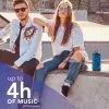 Music Sound vertikālais Bluetooth skaļrunis 5 W, 5 W, bezvadu, 0,15 m, mono pārnēsājams skaļrunis, zils, cilindrs