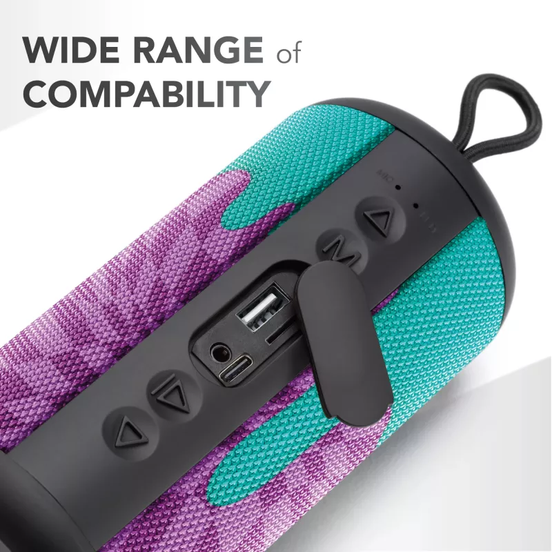 Mono Portable Speaker Music Sound vertikālais skaļrunis violets