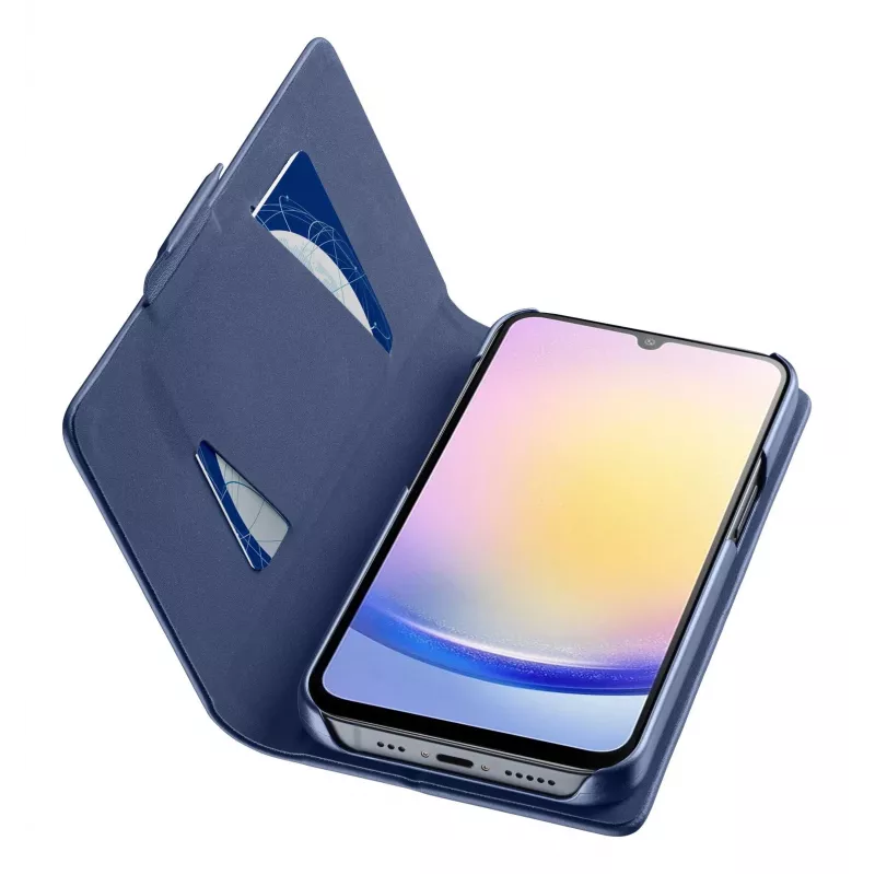 Wallet maciņš Cellularline Galaxy A26 zils 16,8 cm