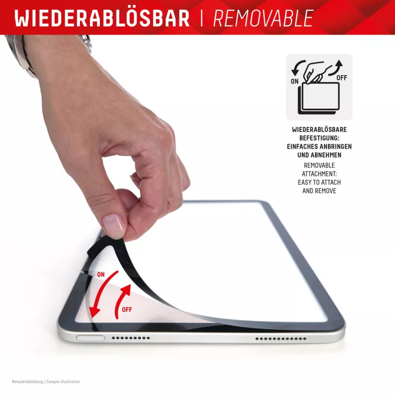 Displex TABLET PAPERSENSE iPad Pro 13'' (2024)/Air 13'' (2025/2024), noņemama rakstīšanas vai zīmēšanas plēve ar papīra sajūtu
