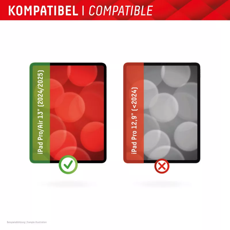 Displex TABLET PAPERSENSE iPad Pro 13'' (2024)/Air 13'' (2025/2024), noņemama rakstīšanas vai zīmēšanas plēve ar papīra sajūtu