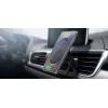 Auto magnētiskais bezvadu lādētājs Samsung Qi2 GP-PWU025WIBBW — viedtālruņiem (nepieciešams magnētiskais futrālis), melns