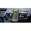 Auto magnētiskais bezvadu lādētājs Samsung Qi2 GP-PWU025WIBBW — viedtālruņiem (nepieciešams magnētiskais futrālis), melns