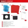 Displex Neplīstošs Pilns Pārklājums Viedais Stikls Apple Watch 9/8/7 (41mm), 2 gab., Īpaši Plāns, No Malas līdz Malai, Eco Mount