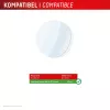 Displex 9H Glass Galaxy Watch 6 Classic (43mm), 2 gab., īpaši plāns, bez apmalēm, pret traipiem, ražots Vācijā