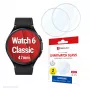 Displex 9H stikls Galaxy Watch 6 Classic (47mm), 2 gab., īpaši plāns, bez apmalēm, pret traipiem, ražots Vācijā