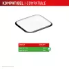 Ekrāna aizsargstikls Displex Unbreakable Full Cover Smart Glass Apple Watch 11/10 46mm Ultra-Plāns No-Malas-līdz-Malai 2-Gab.