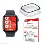 Displex 10H rūdītais stikls Apple Watch SE3/SE2/SE (40 mm), pilna korpusa futrālis, IP68, uzspiežams, caurspīdīgs