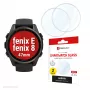 Aizsargstikls Compulocks Displex 9H Garmin fenix 8 / fenix E (47 mm) — 2 gab. iepakojumā, īpaši plāns, bez apmalēm, noturīgs pret pirkstu nospiedumiem