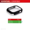 Ekrāna aizsargs PanzerGlass Displex 10H Apple Watch Ultra 3/Ultra 2/Ultra (49 mm), pilna korpusa, IP68, uzspiežams, melns matēts