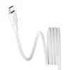 PanzerGlass empower™ by ® Magnetic 240W USB-C uz USB-C kabelis | USB 2.0 | 1,5 m | sudrabaini balts