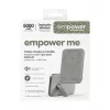 Ārējais akumulators PanzerGlass empower by empower Bank ar grozāmu statīvu 5000mAh Titāna krāsā