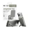 Ārējais akumulators PanzerGlass empower by empower Bank ar grozāmu statīvu 5000mAh Titāna krāsā