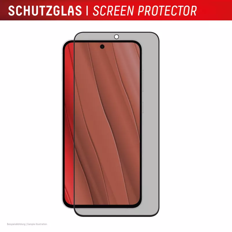 Displex privātuma ekrāna aizsargs (10H) Samsung Galaxy S25 FE/S24 FE, Eco montāžas rāmis, privātuma filtrs