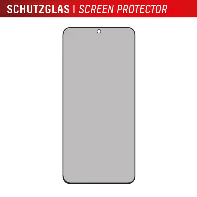 Displex privātuma ekrāna aizsargs (10H) Samsung Galaxy S25 FE/S24 FE, Eco montāžas rāmis, privātuma filtrs