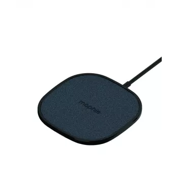Bezvadu lādētājs mophie Universal Wireless-Single 15W uzlādes paliktnis melns ES