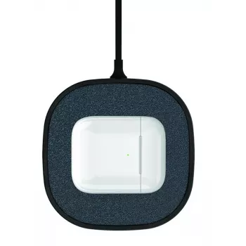 Bezvadu lādētājs mophie Universal Wireless-Single 15W uzlādes paliktnis melns ES