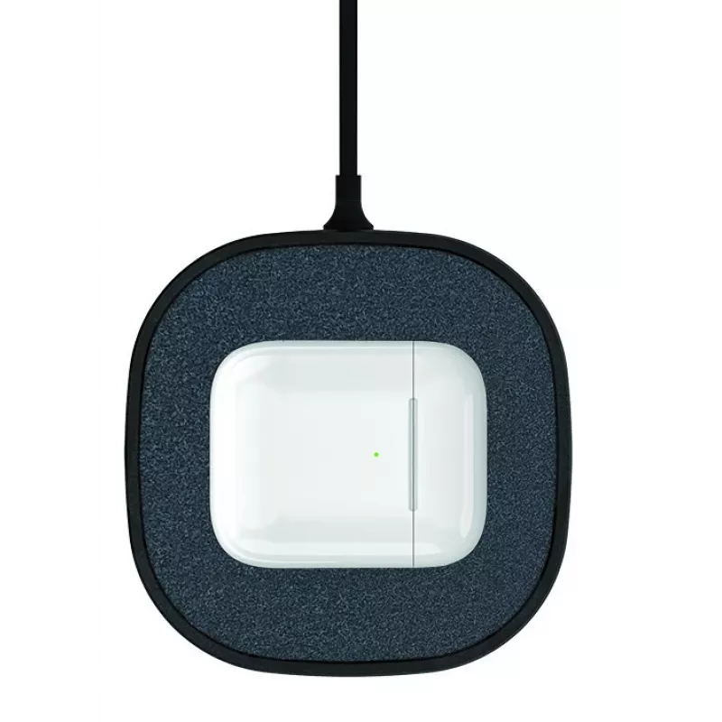 Bezvadu lādētājs mophie Universal Wireless-Single 15W uzlādes paliktnis melns ES