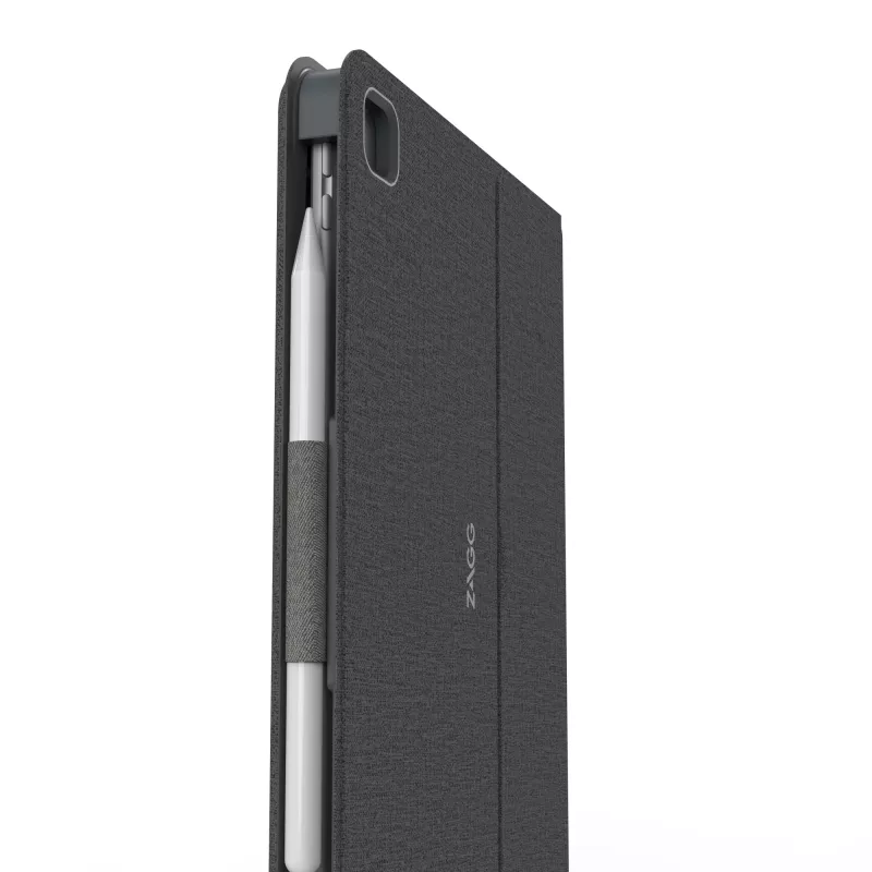 ZAGG tastatūra Messenger Folio 2-Apple-iPad 10.2/10.5-Charcoal-Vācu