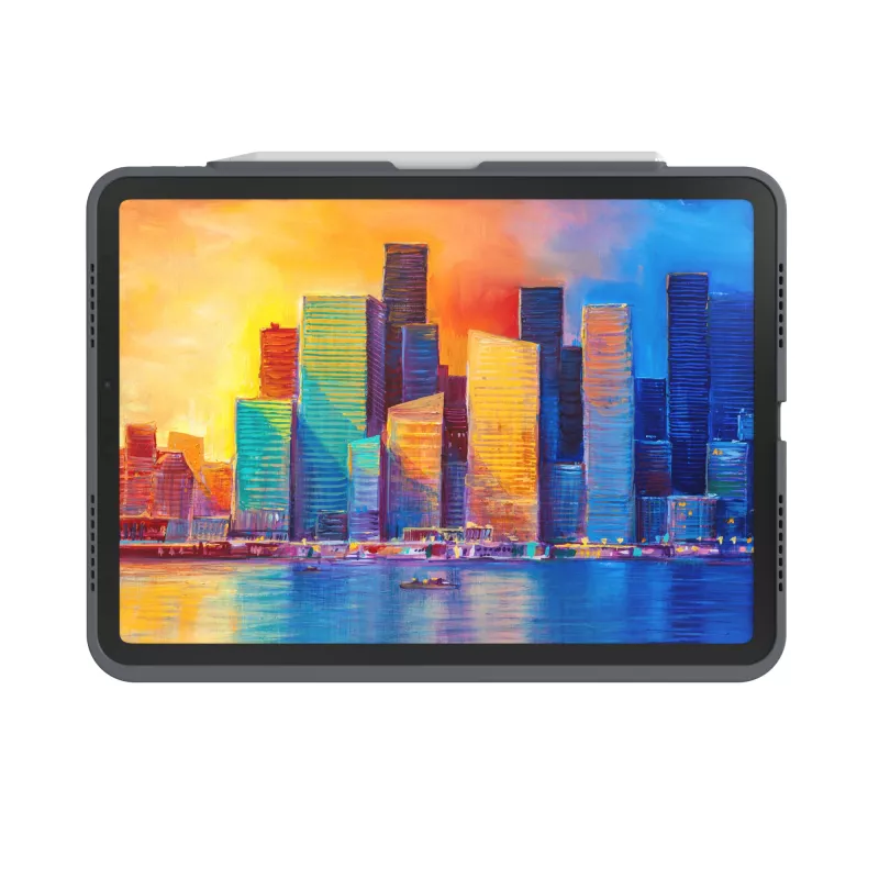 ZAGG tastatūra Pro Keys-Apple-iPad 10.9-Melns/pelēka-German