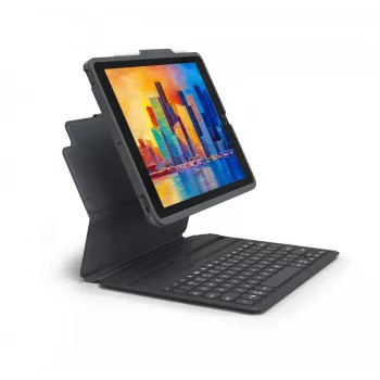 ZAGG Pro Keys tastatūra Apple iPad 10.2 melna/pelēka vācu