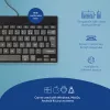 R-Go Tools ergonomiskā tastatūra R-Go Compact Break, kompakta tastatūra ar pārtraukuma programmatūru, AZERTY (FR), vadu, melna