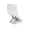R-Go Tools Laptop statīvs R-Go Riser Flexible, regulējams salokāms klēpjdatora statīvs, ergonomisks, Hylite alumīnijs, sudrabs