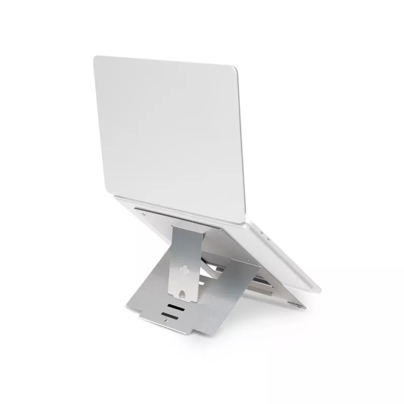 R-Go Tools Laptop statīvs R-Go Riser Flexible, regulējams salokāms klēpjdatora statīvs, ergonomisks, Hylite alumīnijs, sudrabs