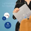 R-Go Tools Laptop statīvs R-Go Riser Flexible, regulējams salokāms klēpjdatora statīvs, ergonomisks, Hylite alumīnijs, sudrabs