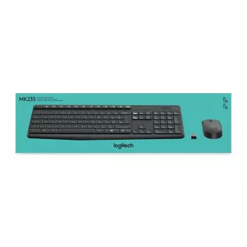 Bezvadu tastatūras un peles komplekts Logitech MK235