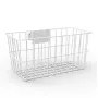 Ritošo statīvu grozs Compulocks RF02BKTW balts