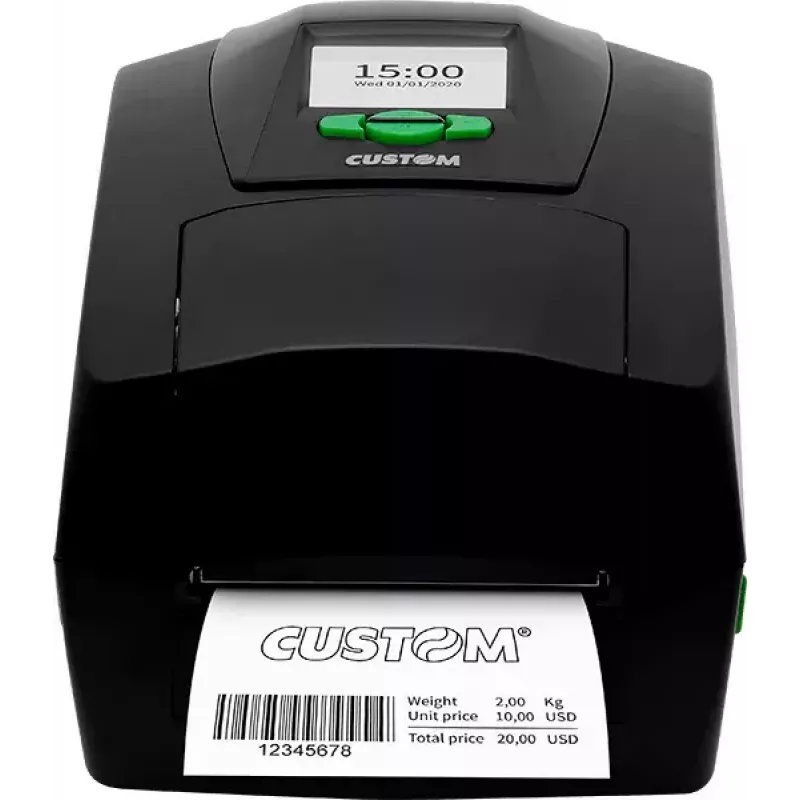 POS printeris CUSTOM D4 202 Vadu Tiešā termiskā druka 203x203 DPI