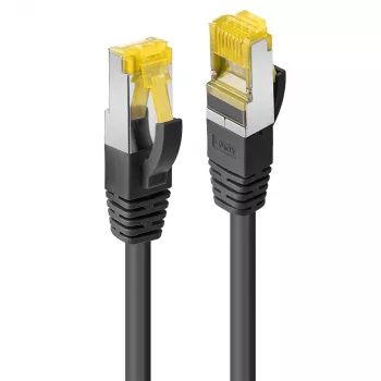 Lindy 47305 tīkla kabelis, melns, 0,3 m, Cat7, S/FTP (S-STP)