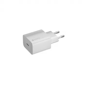 mophie sienas adapteris-USB-C-20W-balts-EU, iekštelpām, maiņstrāva, bezvadu uzlāde, balts