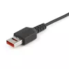 StarTech.com 1 m drošības uzlādes kabelis — USB-A uz Micro USB datu bloķētāja tikai uzlādes kabelis — tikai jaudas uzlādes kabelis tālrunim/planšetdatoram — datu bloķēšanas USB aizsargu adaptera kabelis
