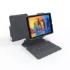 ZAGG tastatūra Pro Keys ar skārienpaliktni-Apple-iPad 10.2-Melns/Pelēks-Vācu